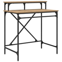 Bureau Artisan Eiken 80 x 50 x 90 cm Bewerkt hout