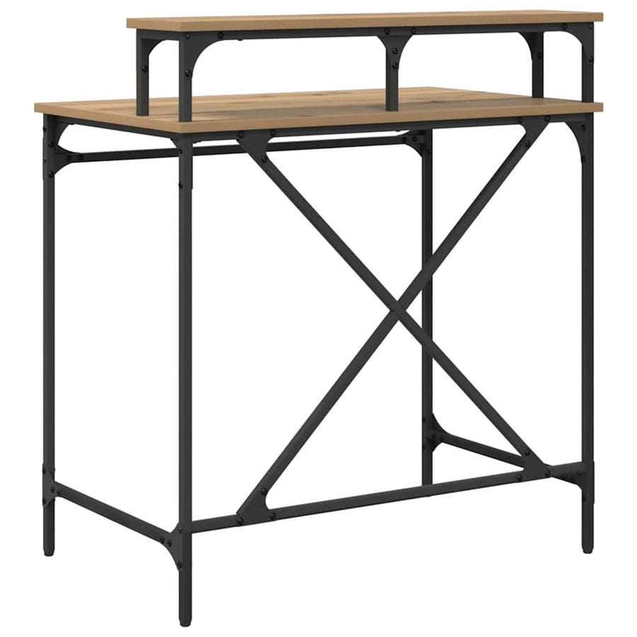Bureau Artisan Eiken 80 x 50 x 90 cm Bewerkt hout