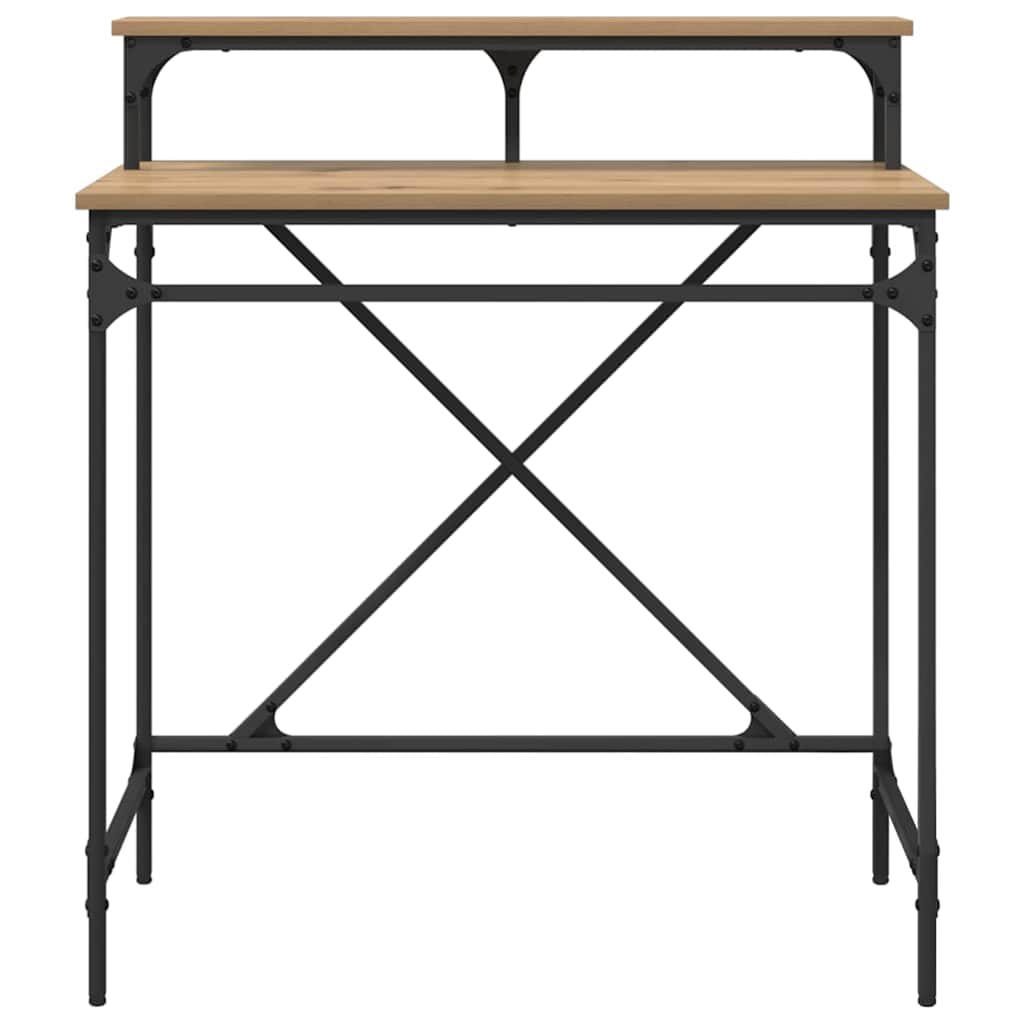 Bureau Artisan Eiken 80 x 50 x 90 cm Bewerkt hout