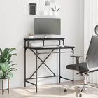 Bureau zwart eiken 80x50x90 cm