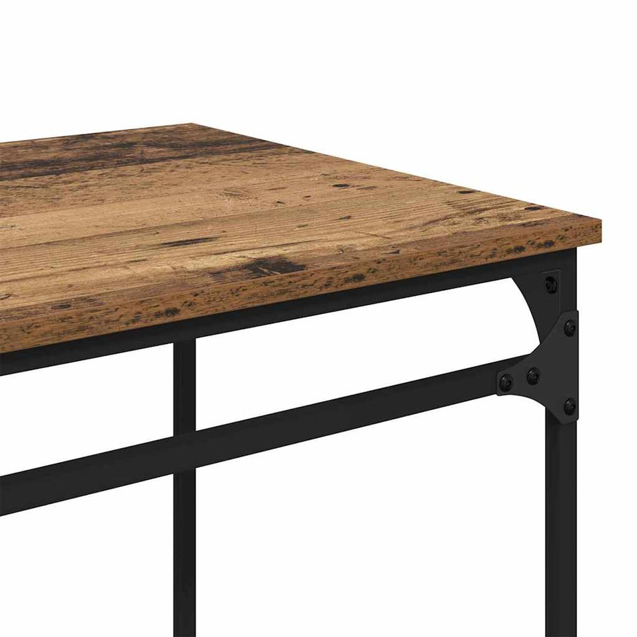 Bureau Oud Hout 135 x 50 x 90 cm Bewerkt hout