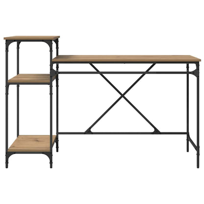Bureau Artisan Eiken 135 x 50 x 90 cm Bewerkt hout