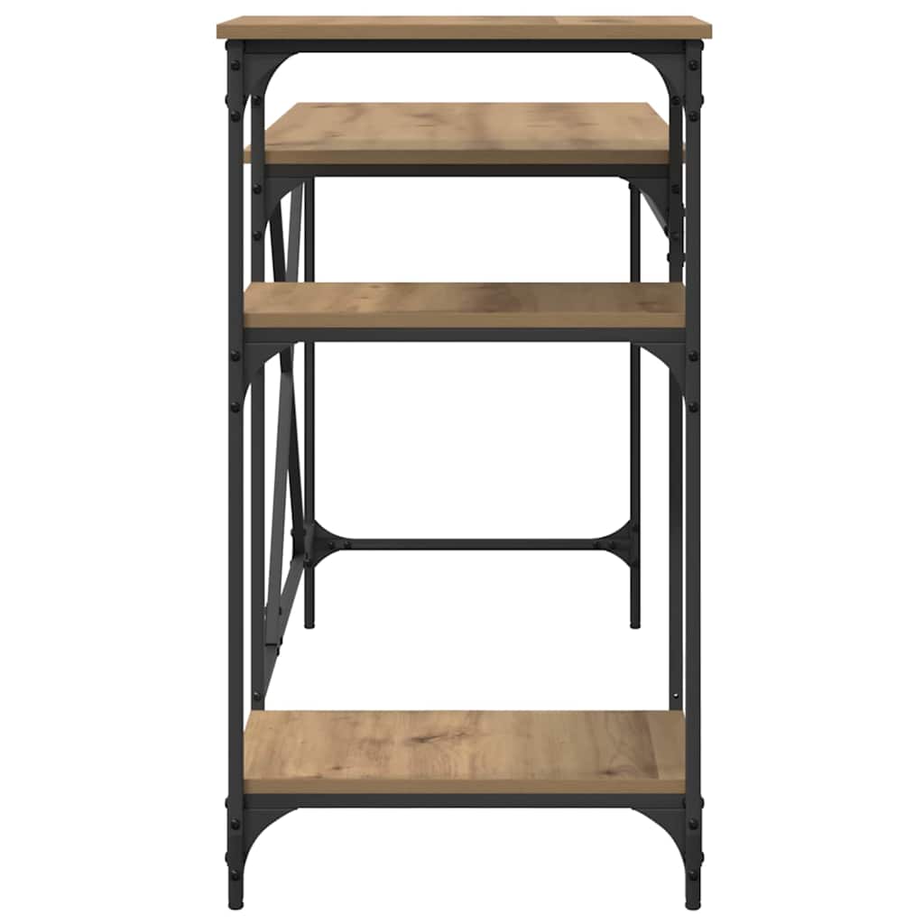 Bureau Artisan Eiken 135 x 50 x 90 cm Bewerkt hout
