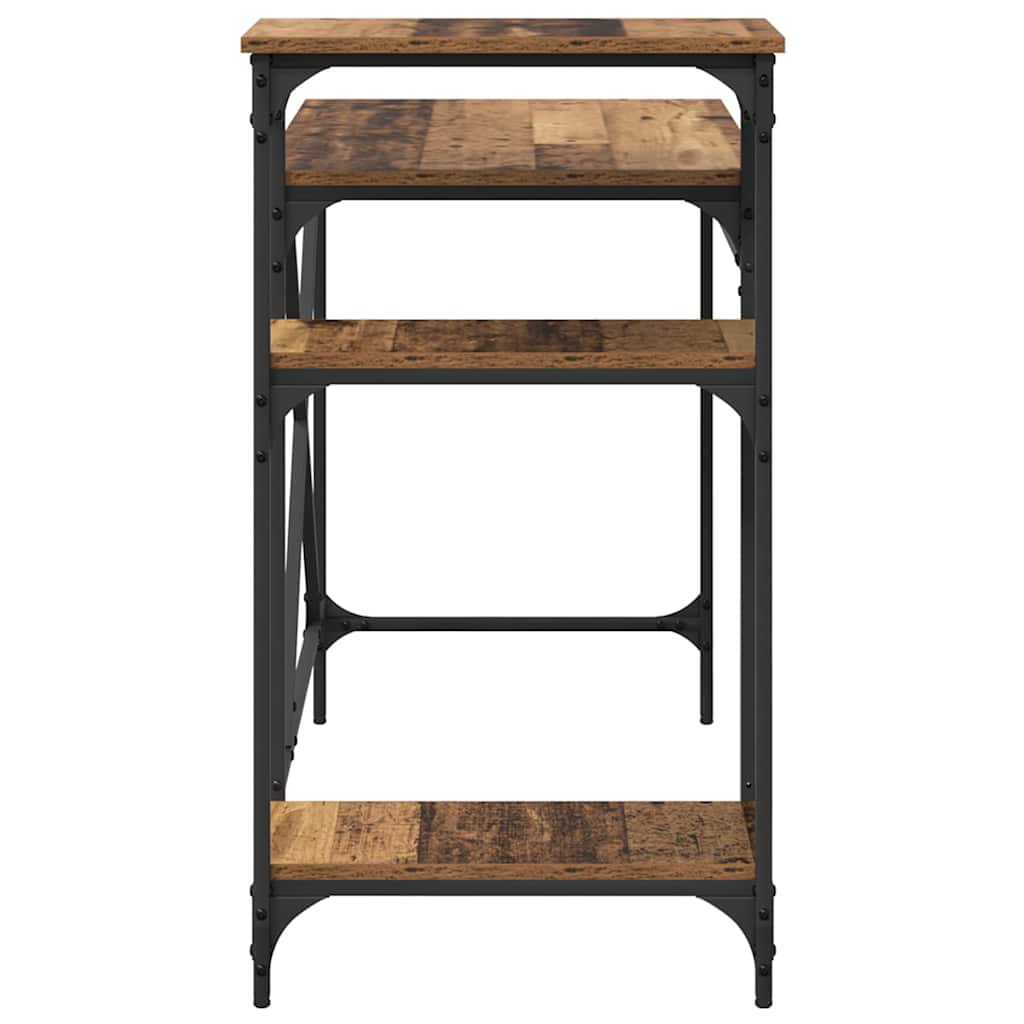 Bureau Oud Hout 105 x 50 x 90 cm Bewerkt hout
