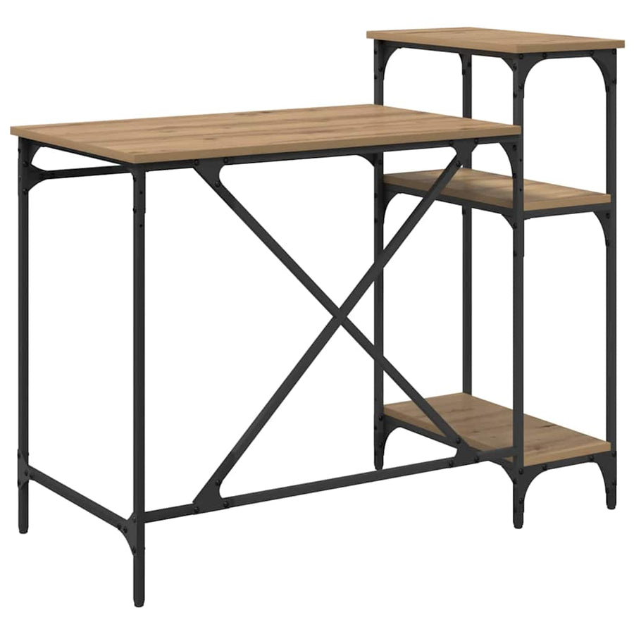 Bureau Artisan Eiken 105 x 50 x 90 cm Bewerkt hout