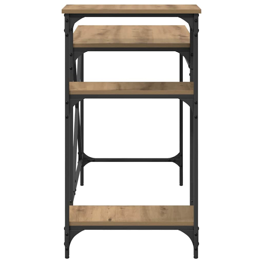 Bureau Artisan Eiken 105 x 50 x 90 cm Bewerkt hout