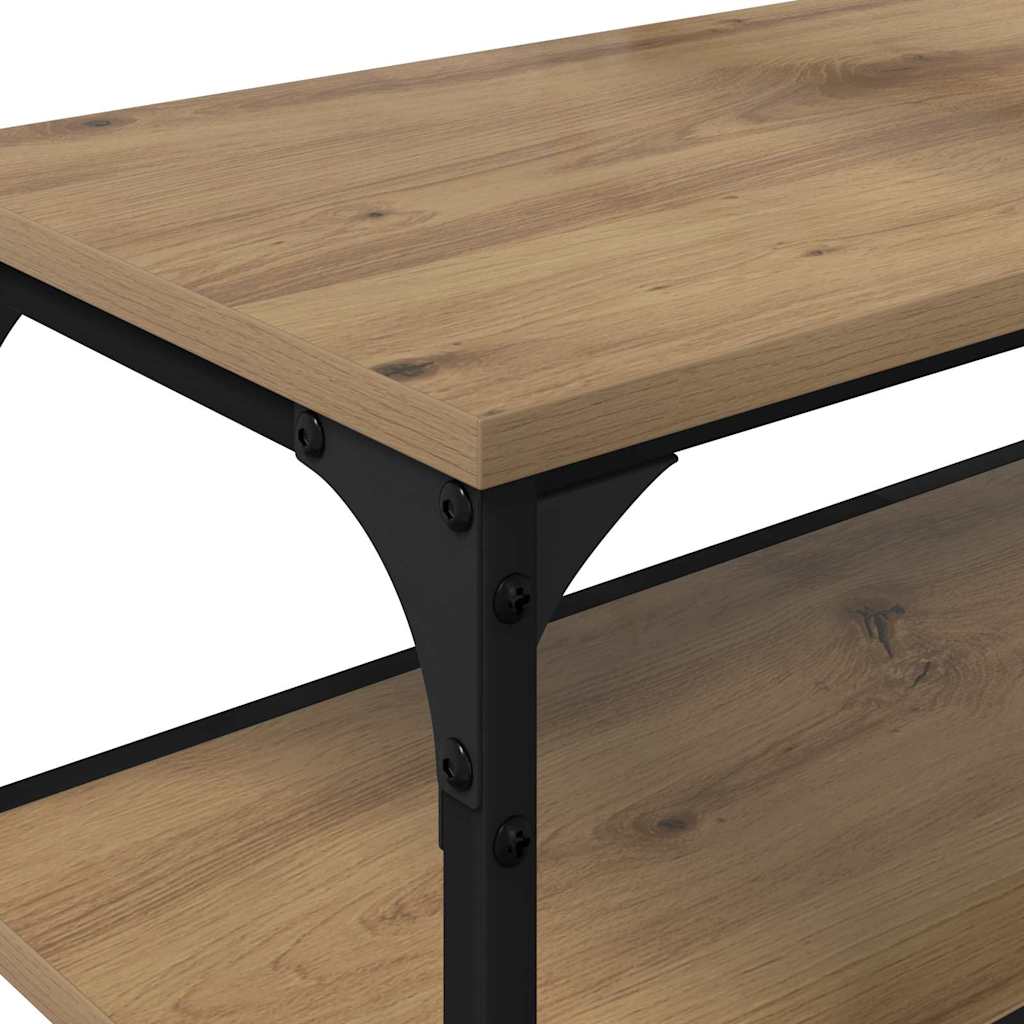 TV-kast Artisan Eiken 200 x 30 x 50 cm Gemonteerd hout en ijzer