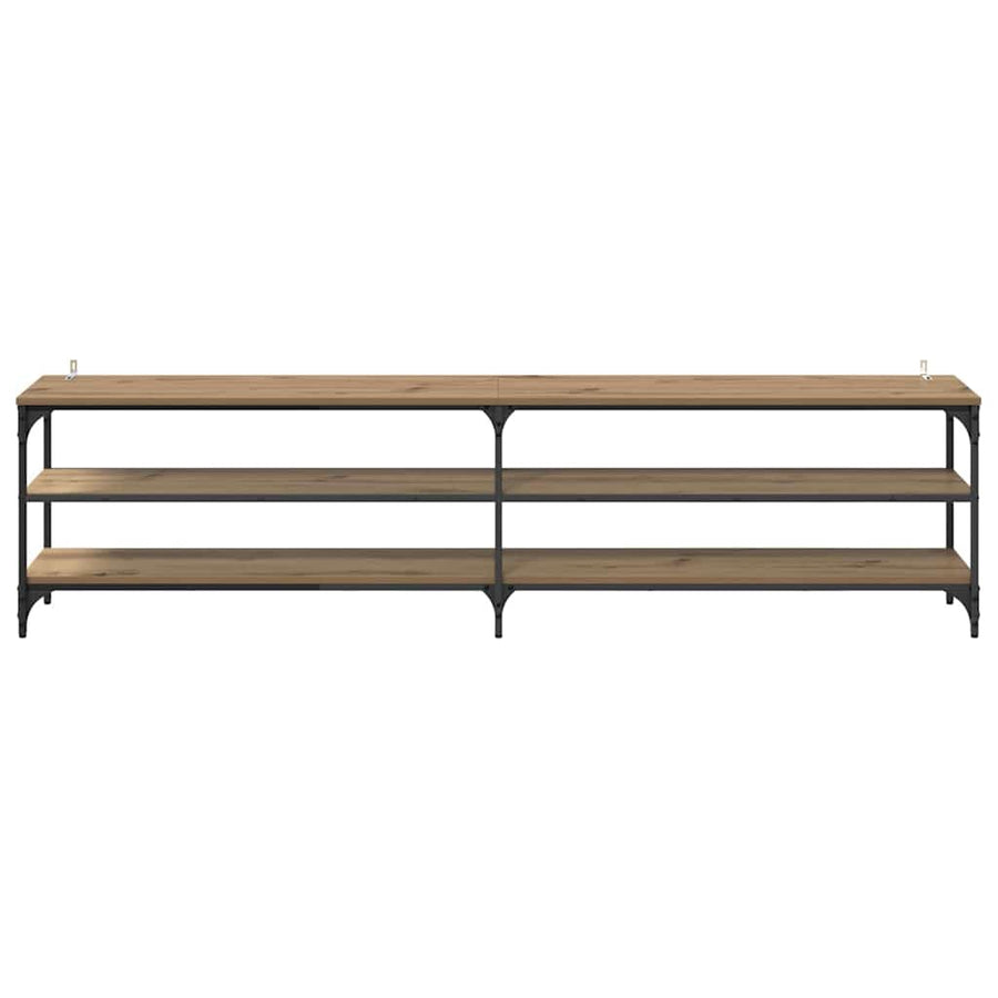 TV-kast Artisan Eiken 200 x 30 x 50 cm Gemonteerd hout en ijzer