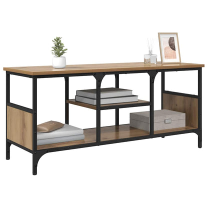 TV-kast Artisan Eiken 100 x 35 x 45 cm Gemonteerd hout en ijzer