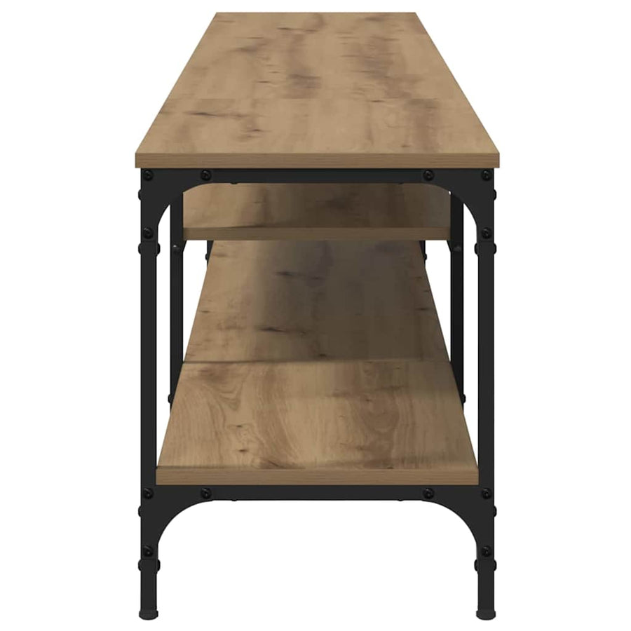 TV-kast Artisan Eiken 201 x 35 x 45 cm Gemonteerd hout en ijzer
