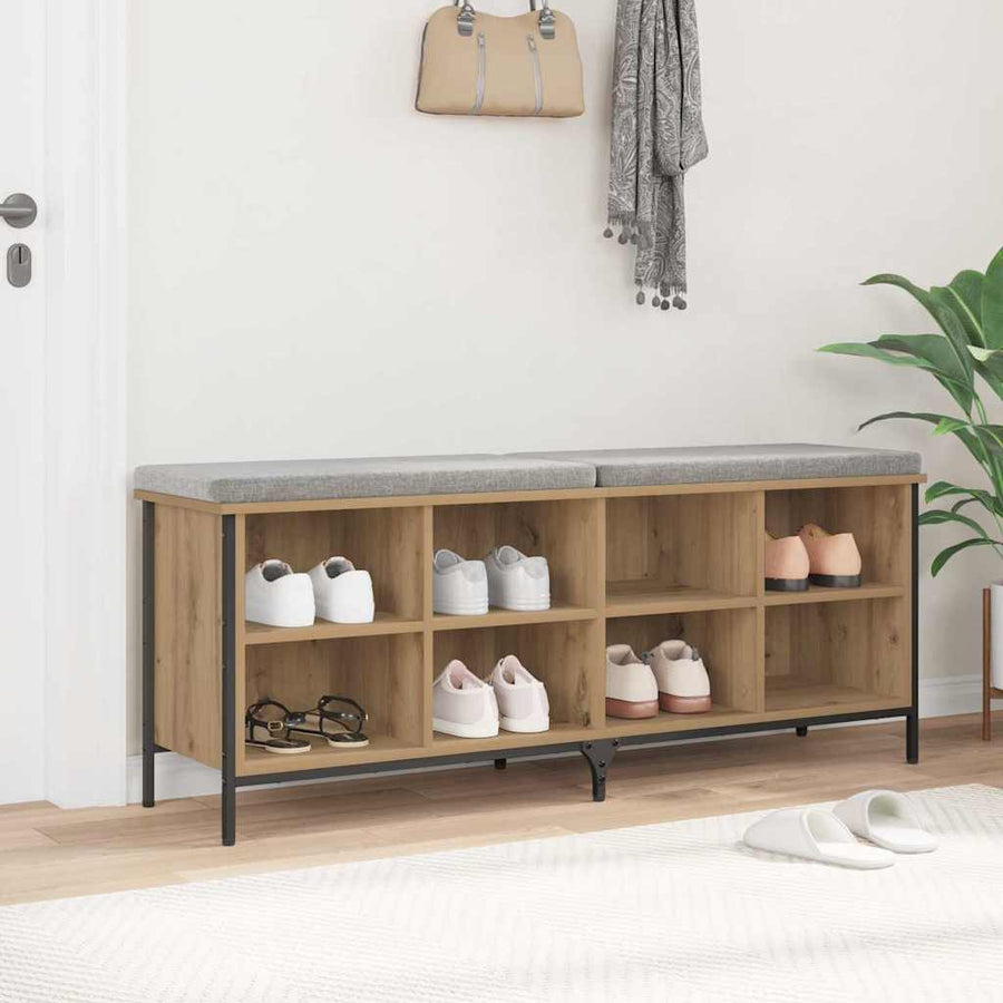 Schoenenkast met plank Artisan Eiken 131 x 35 x 50 cm