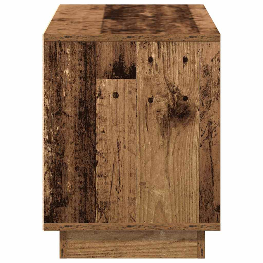 TV-kast Oud Hout 102 x 35 x 45 cm Bewerkt hout