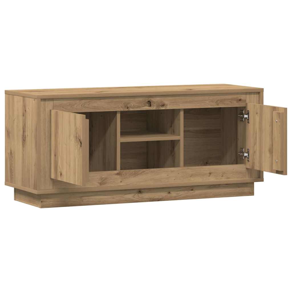 TV-kast Artisan Eiken 102 x 35 x 45 cm Bewerkt hout