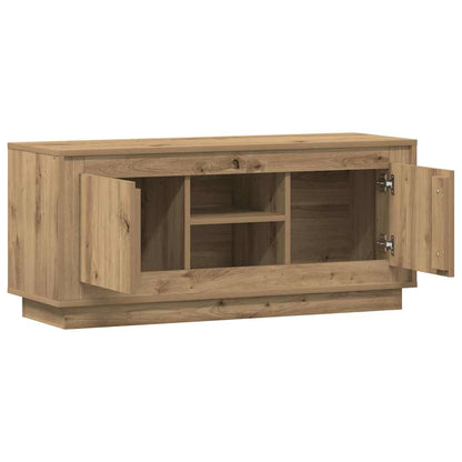 TV-kast Artisan Eiken 102 x 35 x 45 cm Bewerkt hout