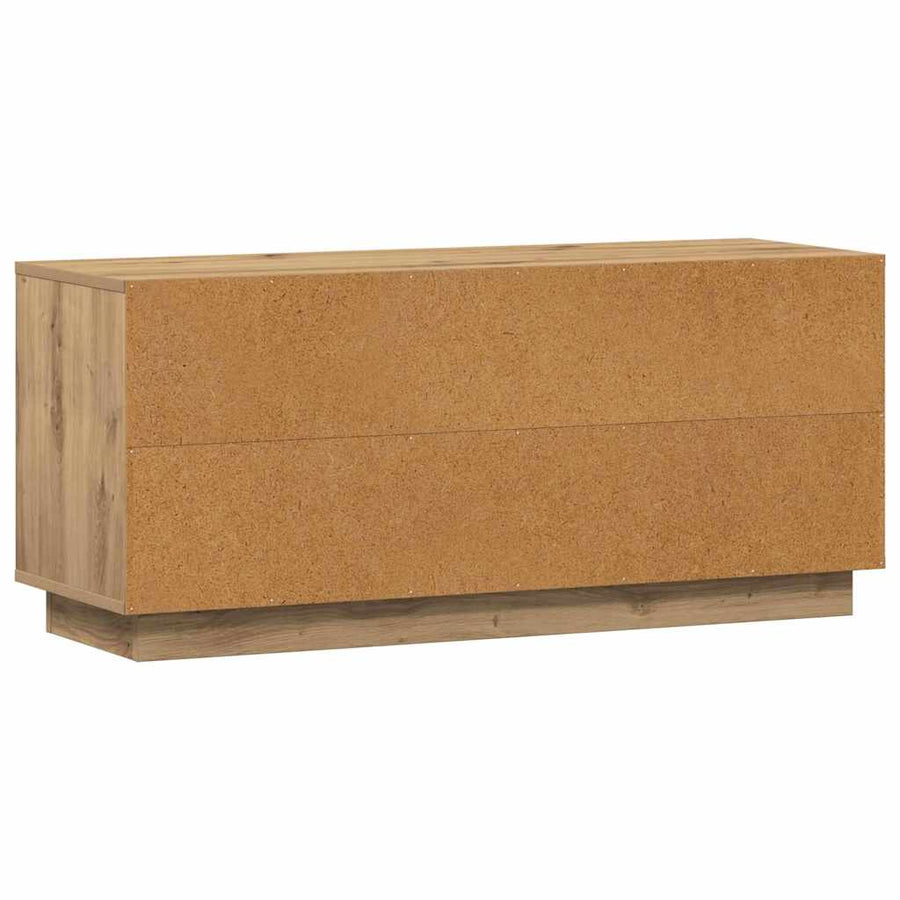 TV-kast Artisan Eiken 102 x 35 x 45 cm Bewerkt hout