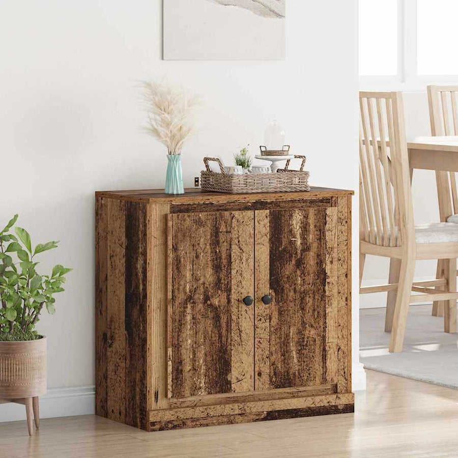 Dressoir Oud Hout 70 x 35,5 x 67,5 cm Bewerkt hout