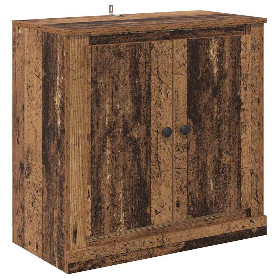 Dressoir Oud Hout 70 x 35,5 x 67,5 cm Bewerkt hout