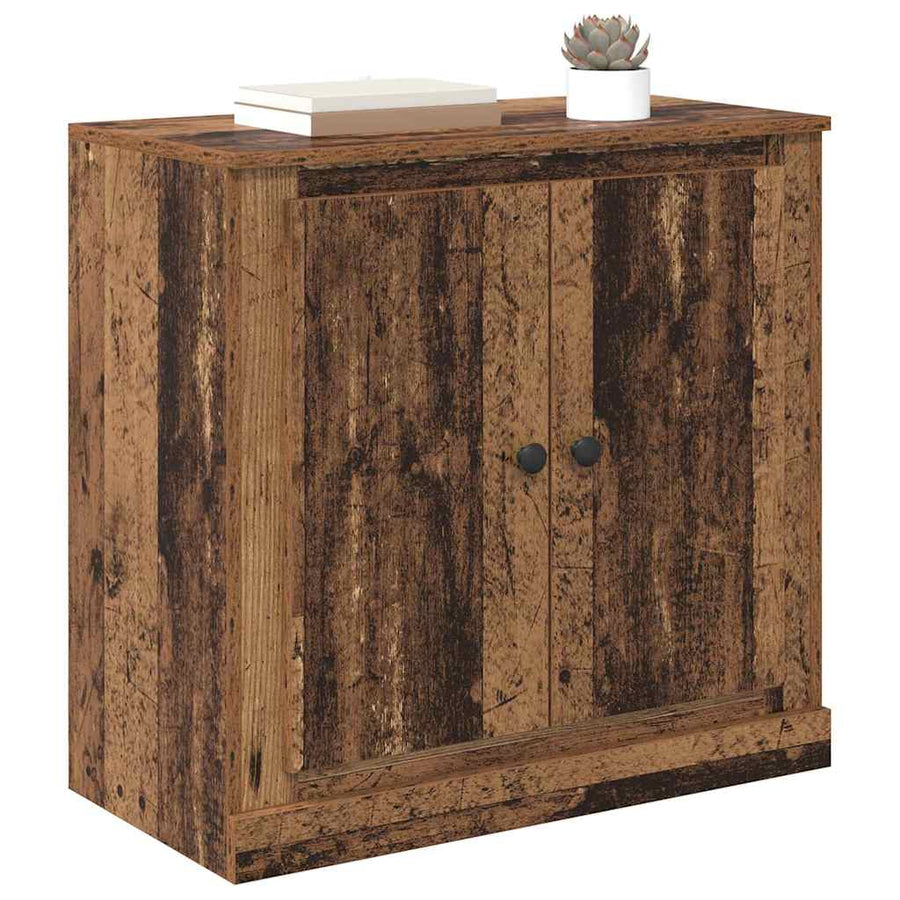 Dressoir Oud Hout 70 x 35,5 x 67,5 cm Bewerkt hout