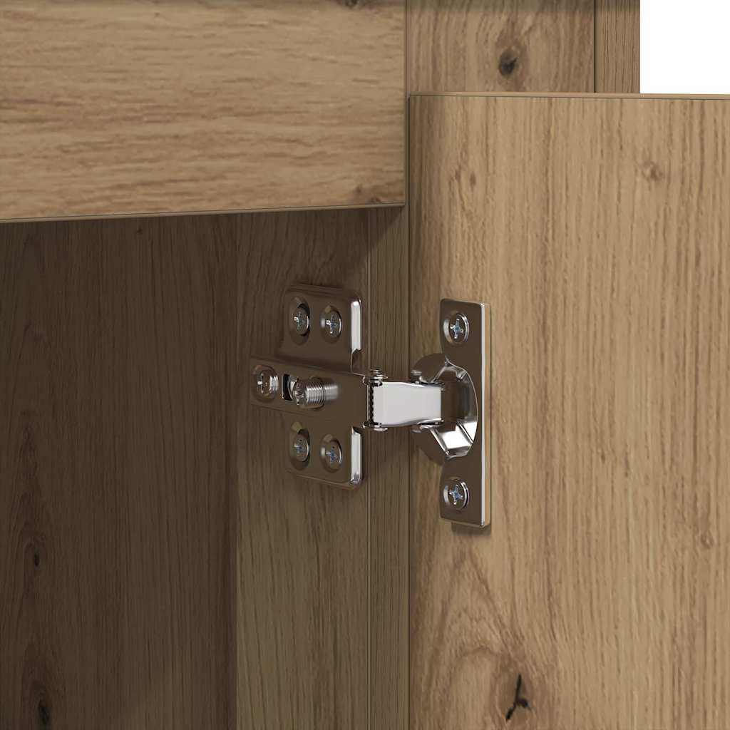 Dressoir Artisan Eiken 70 x 35,5 x 67,5 cm Bewerkt hout