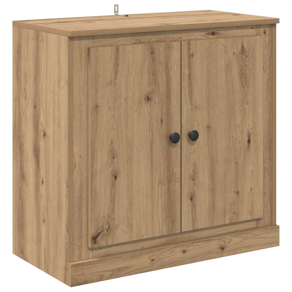 Dressoir Artisan Eiken 70 x 35,5 x 67,5 cm Bewerkt hout