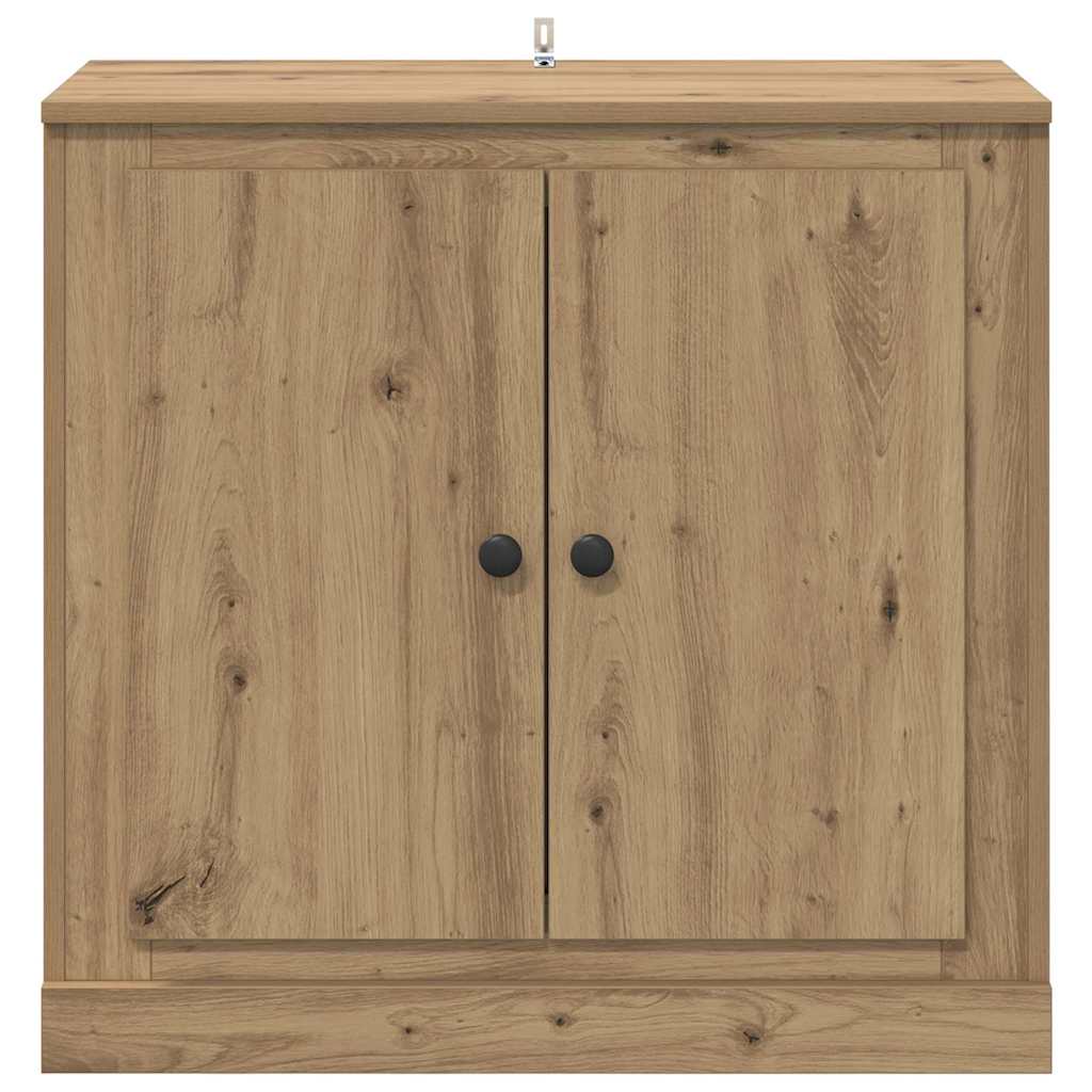Dressoir Artisan Eiken 70 x 35,5 x 67,5 cm Bewerkt hout