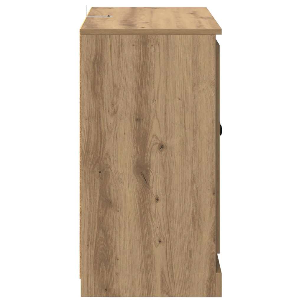 Dressoir Artisan Eiken 70 x 35,5 x 67,5 cm Bewerkt hout