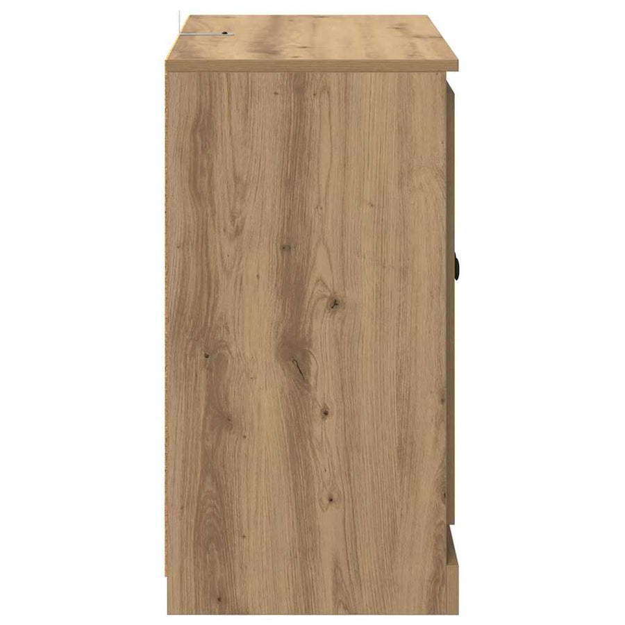 Dressoir Artisan Eiken 70 x 35,5 x 67,5 cm Bewerkt hout