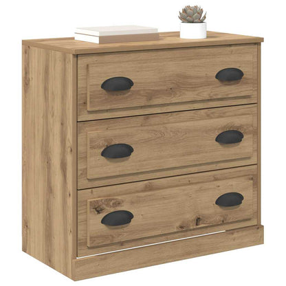 Dressoir Artisan Eiken 70 x 35,5 x 67,5 cm Bewerkt hout