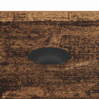 Salontafel met lade Oud Hout 90 x 50 x 35 cm Bewerkt hout