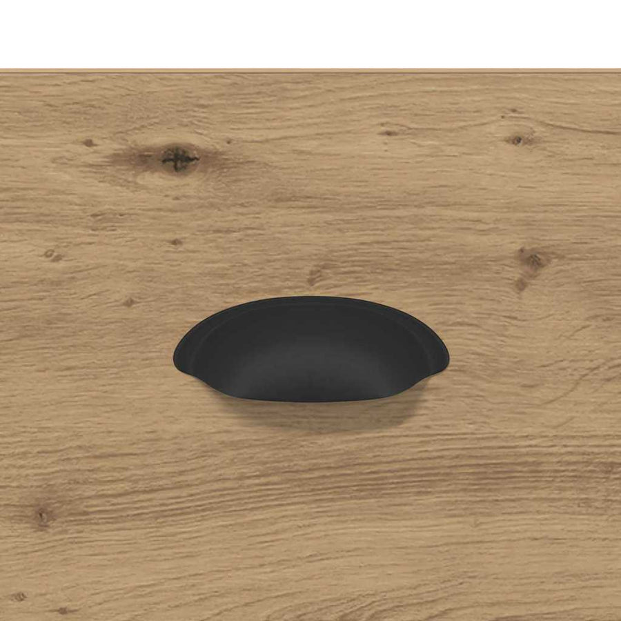 Salontafel met lade Artisan Eiken 50 x 50 x 35 cm Bewerkt hout