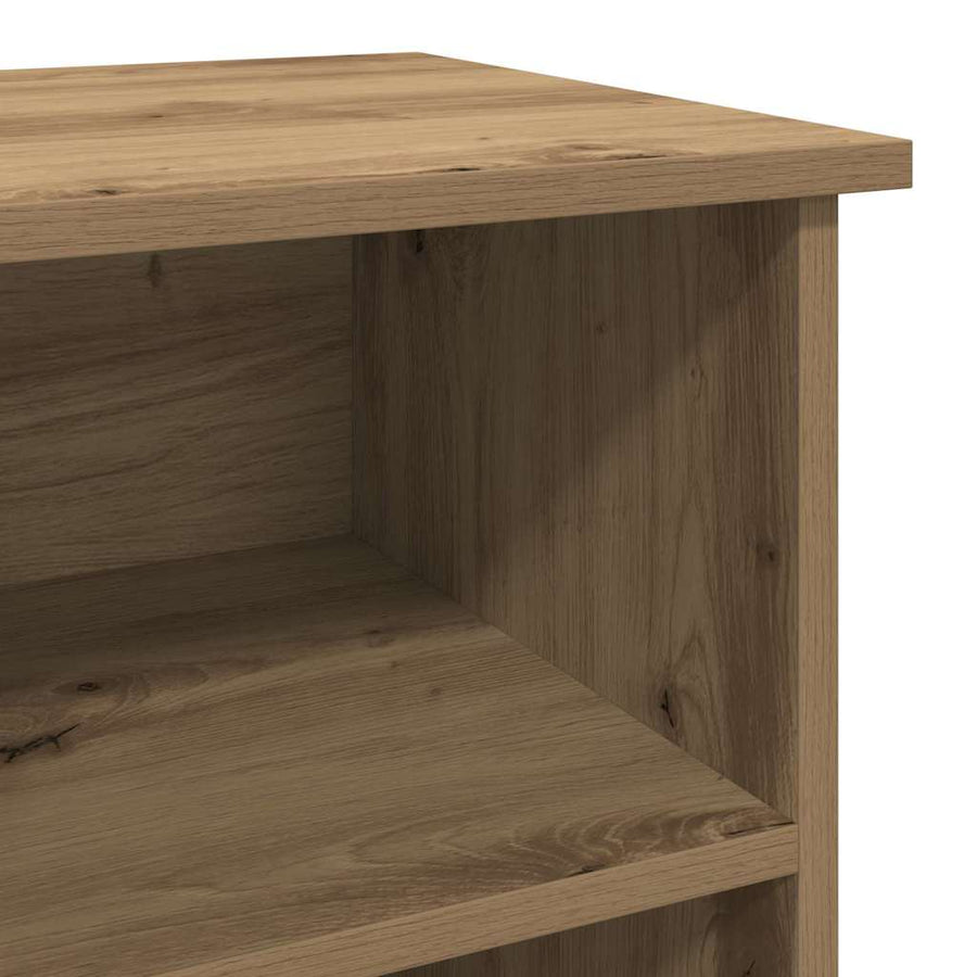 TV-kast met lade Artisan Eiken 99,5 x 35,5 x 48 cm Bewerkt hout