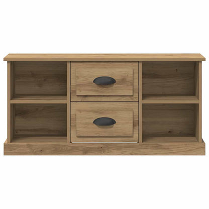 TV-kast met lade Artisan Eiken 99,5 x 35,5 x 48 cm Bewerkt hout