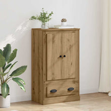 Highboard Artisan Eiken 60 x 35,5 x 103,5 cm Bewerkt hout