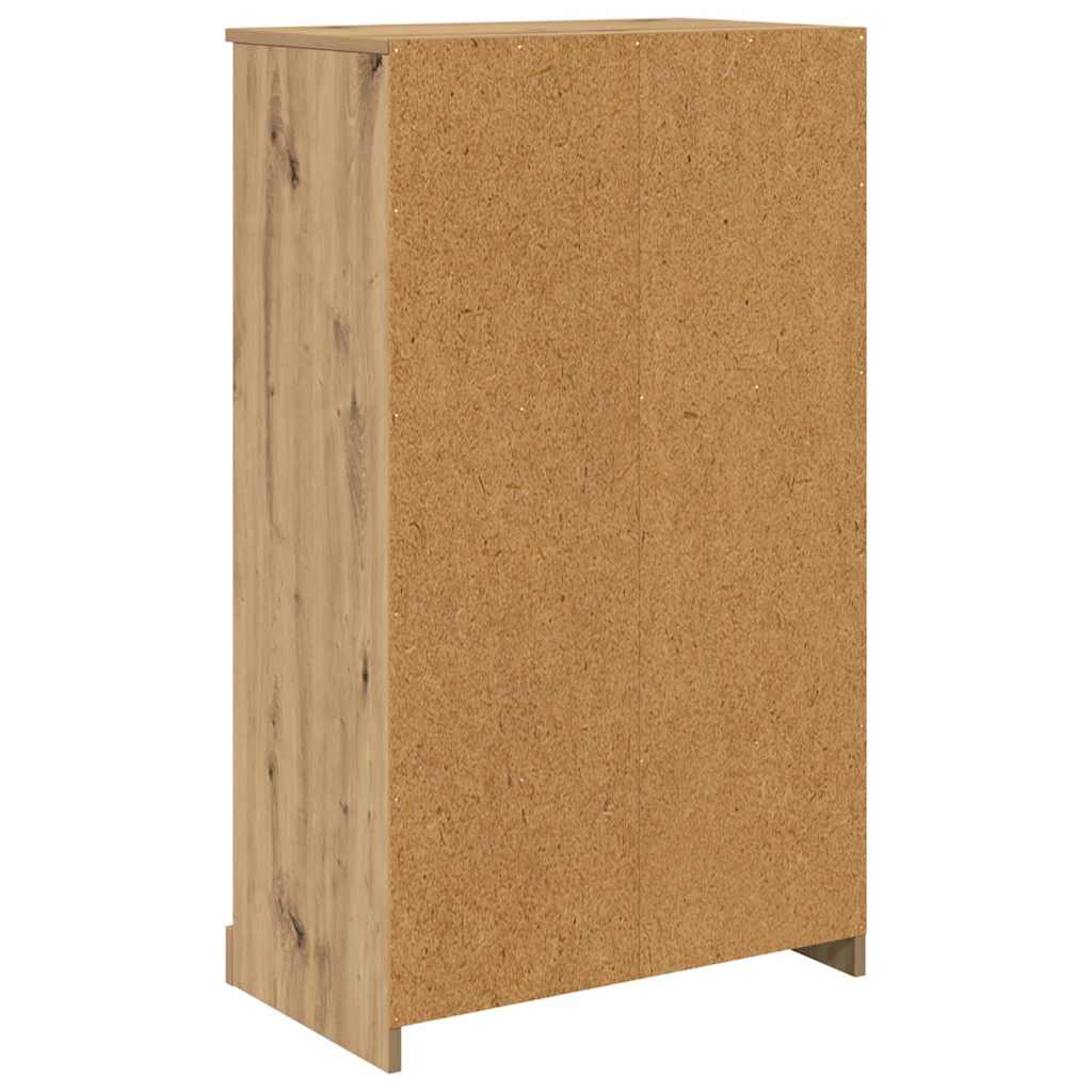 Highboard Artisan Eiken 60 x 35,5 x 103,5 cm Bewerkt hout