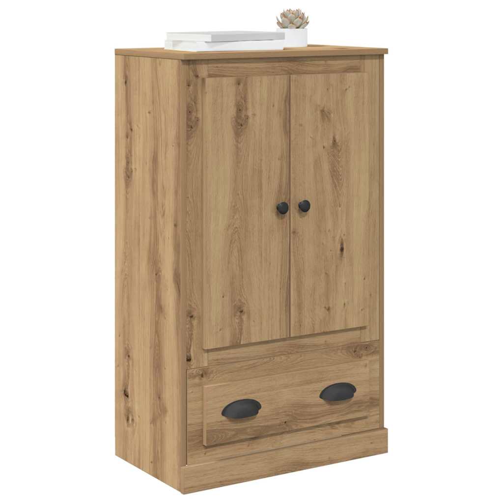 Highboard Artisan Eiken 60 x 35,5 x 103,5 cm Bewerkt hout