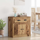 Highboard with Drawer Old Wood 70 x 35.5 x 67.5 cm Processed wood