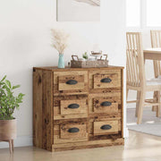 Dressoir 70x35,5x67,5 cm bewerkt hout oud hout