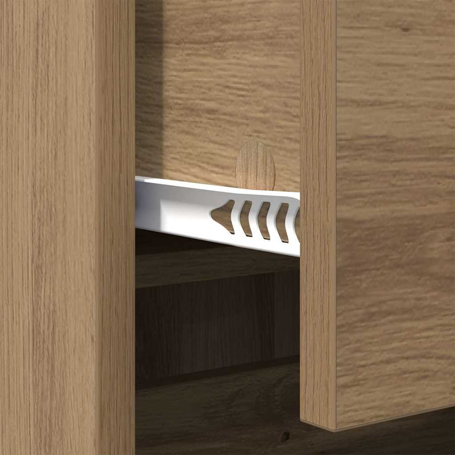 Dressoir Artisan Eiken 70 x 35,5 x 67,5 cm Bewerkt hout