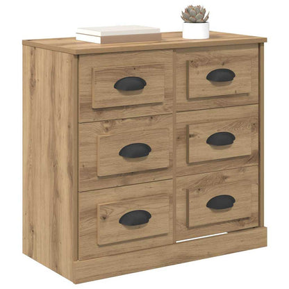 Dressoir Artisan Eiken 70 x 35,5 x 67,5 cm Bewerkt hout