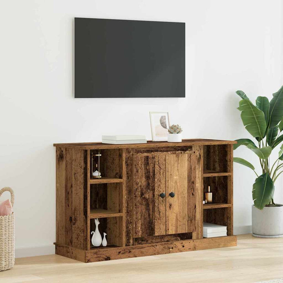 Dressoir Oud Hout 100 x 35,5 x 60 cm Bewerkt hout