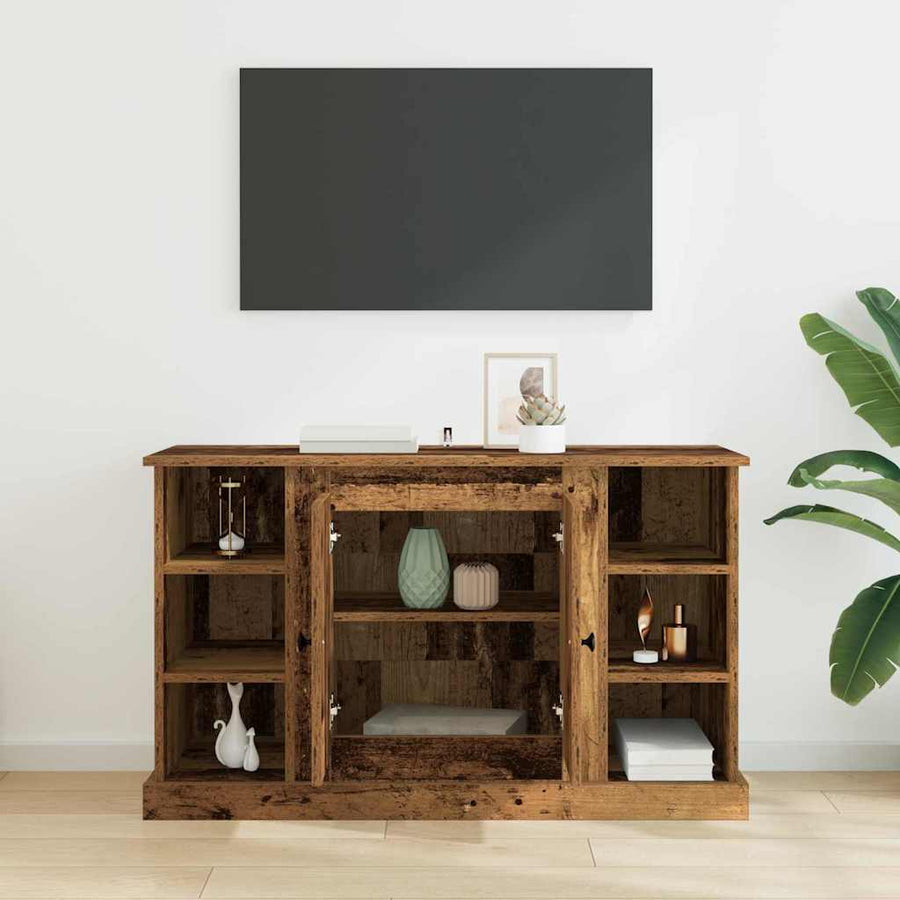 Dressoir Oud Hout 100 x 35,5 x 60 cm Bewerkt hout