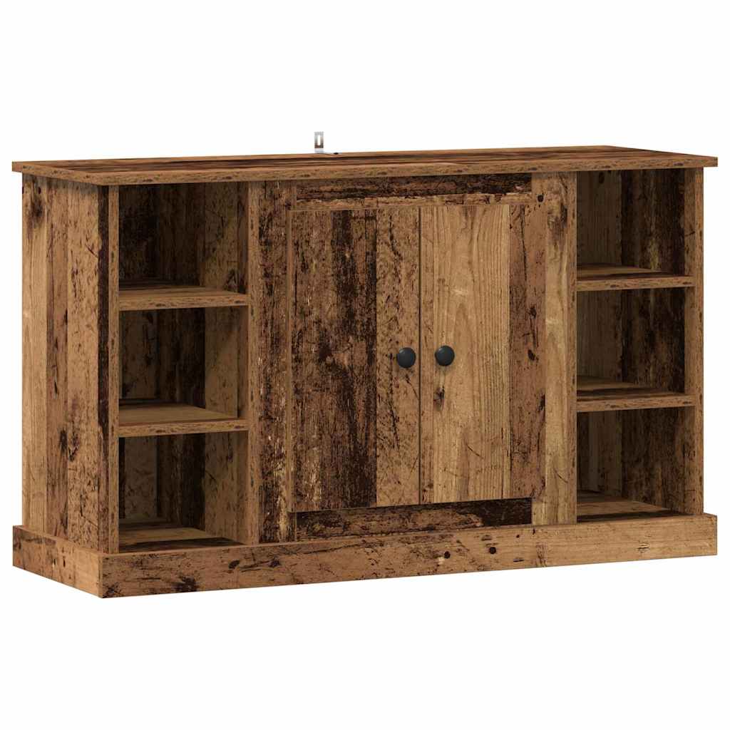 Dressoir Oud Hout 100 x 35,5 x 60 cm Bewerkt hout