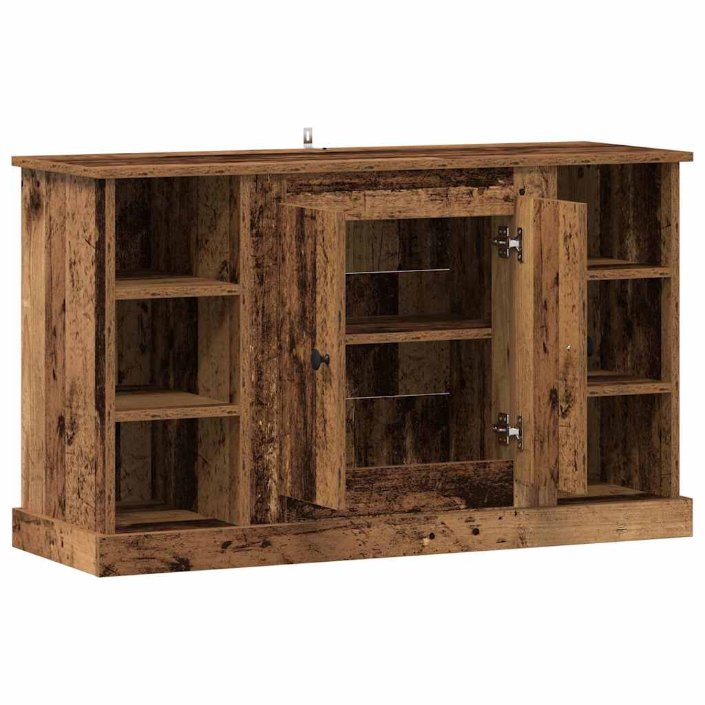 Dressoir Oud Hout 100 x 35,5 x 60 cm Bewerkt hout