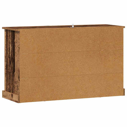 Dressoir Oud Hout 100 x 35,5 x 60 cm Bewerkt hout