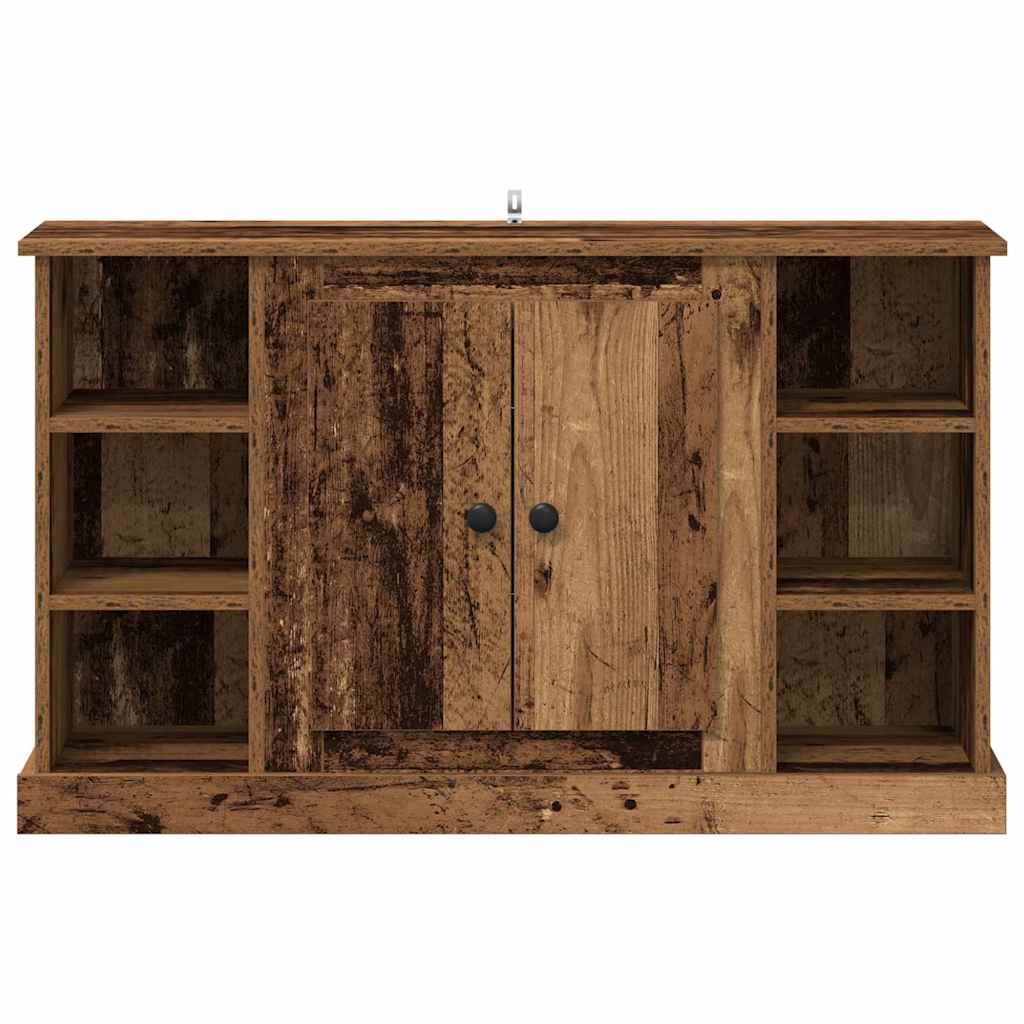 Dressoir Oud Hout 100 x 35,5 x 60 cm Bewerkt hout