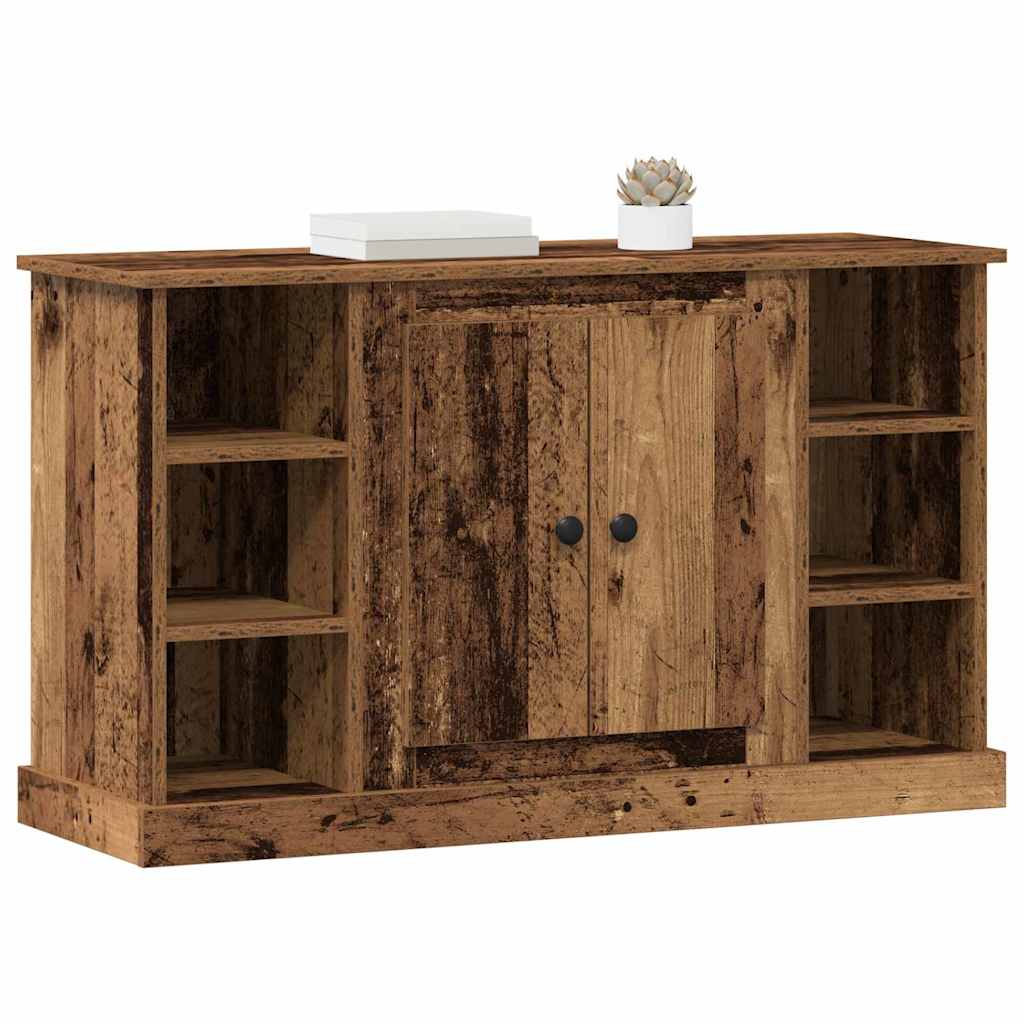 Dressoir Oud Hout 100 x 35,5 x 60 cm Bewerkt hout