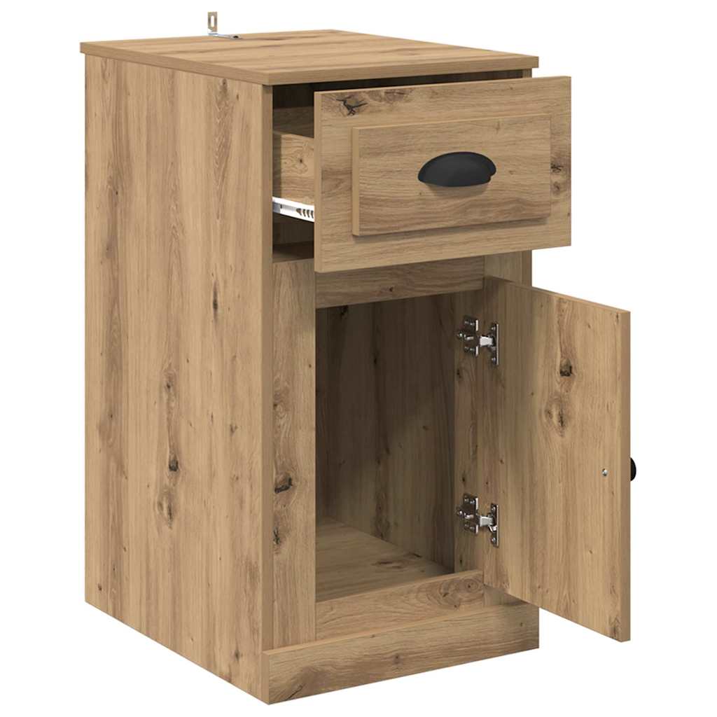 Bijzetkast Artisan Eiken 40 x 50 x 75 cm Bewerkt hout