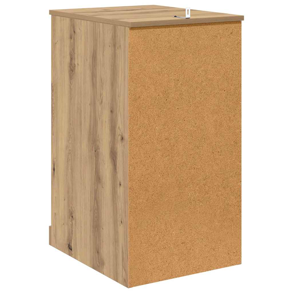 Bijzetkast Artisan Eiken 40 x 50 x 75 cm Bewerkt hout