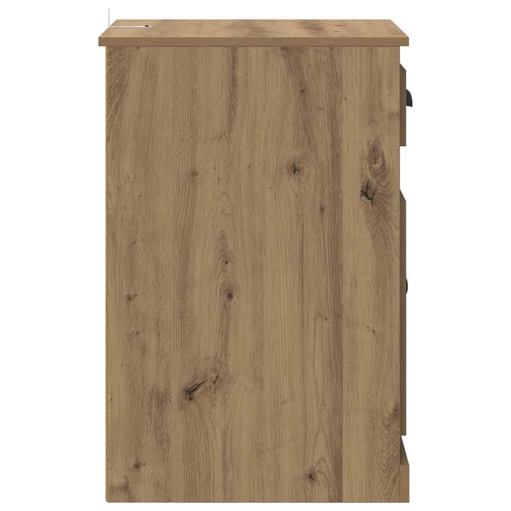 Bijzetkast Artisan Eiken 40 x 50 x 75 cm Bewerkt hout