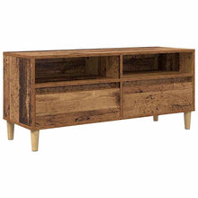TV-kast met lade Oud Hout 100 x 34,5 x 44,5 cm Bewerkt hout